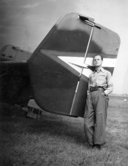 Junkers Ju-86 típusú bombázó repülőgép., 1939, Hídvégi Zoltán, közlekedés, jármű, német gyártmány, pilóta, katonaság, Junkers-márka, MKHL, repülőtér, Junkers Ju 86, Fortepan #39331