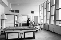 Hungary, Budapest XIII., Dózsa György út 144., Gyógyászati Segédeszközök Gyára., 1970, Angyalföldi Helytörténeti Gyűjtemény, healthcare, factory, Budapest, Fortepan #39474