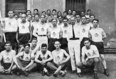 Magyarország, Budapest XIII., Láng Gépgyár SK sportolói., 1925, Angyalföldi Helytörténeti Gyűjtemény, sport, csoportkép, Budapest, Fortepan #39570