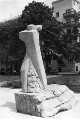 Magyarország, Budapest XIII., Szent István park, SZIR ellenállási csoport emlékműve (Kovács Ferenc, Szász Smiedl Ferenc)., 1977, Angyalföldi Helytörténeti Gyűjtemény, emlékmű, Budapest, Fortepan #39639