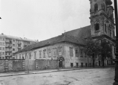 Magyarország, Budapest I., Batthyány tér, Szent Anna-templom., 1952, UVATERV, háborús kár, épületkár, Budapest, Fortepan #3973