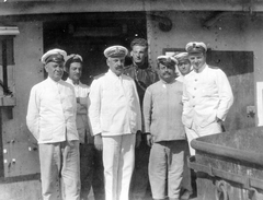 1930, Fortepan, uniform, tableau, men, sailor, Fortepan #3995