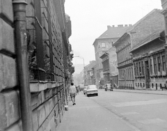 Magyarország, Budapest VIII., Losonci utca az Illés utca felől a Szigony utca irányába nézve., 1967, Homoródy Károly, utcakép, Budapest, Fortepan #4009