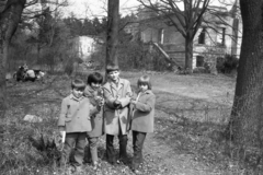 Magyarország, Póstelek, Wenckheim-kastély parkja., 1972, Varga János, Fortepan #40351