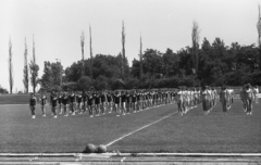 Magyarország, Szeged, SZVSE pálya., 1980, Varga János, tömegsport, Fortepan #40371