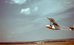 Rubik R-07b Vöcsök vitorlázó repülőgép., 1942, Ember Károly dr., sport, közlekedés, színes, magyar gyártmány, repülőgép, vitorlázó repülőgép, Rubik Ernő-terv, Rubik R-07b Vöcsök, Fortepan #40866