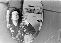 1946, Fortepan, portrait, reflection, mirror, Fortepan #4102