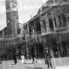 Olaszország, Vicenza, a városháza vagy "Basilica Palladiana" (Palazzo della Ragione)., 1934, Székelyi Péter, Fortepan #41478