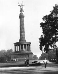 Germany, Berlin, Königsplatz (később Platz der Republik), Győzelmi oszlop (Siegessäule)., 1932, MZSL/Ofner Károly, monument, Heinrich Strack-design, Fortepan #42139