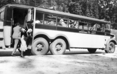 1932, MZSL/Ofner Károly, Czechoslovakia, bus, travelling, roof rack, Fortepan #42140