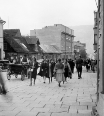 Lengyelország,Lengyel Magas-Tátra, Zakopane, ulica Krupówki., 1939, MZSL/Ofner Károly, utcakép, Tátra hegység, Fortepan #42289