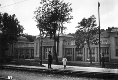 Magyarország, Budapest II., Árpád fejedelem útja (Újlaki rakpart), Császár fürdő., 1935, MZSL/Ofner Károly, Budapest, Fortepan #42398