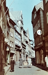 Germany, Wetzlar, Krämerstrasse., 1942, Konok Tamás id, colorful, street view, Fortepan #42747