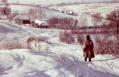 1942, Konok Tamás id, winter, snow, colorful, Fortepan #42758