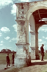 1942, Konok Tamás id, church, colorful, beard, Fortepan #42781