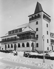 Magyarország, Széchenyihegy, Budapest XII., Rege utca, Golf (később Vörös Csillag, majd Panoráma) szálloda., 1940, Konok Tamás id, Budapest, Lauber Dezső-terv, Bereczky László-terv, Fortepan #43215