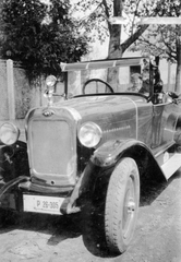 Opel 4/14 PS Laubfrosch típusú személygépkocsi. (Javított 1927-es változat.), 1929, Vojnich Pál, közlekedés, jármű, német gyártmány, Opel-márka, Opel 4/14 PS, Opel 1.2 liter/Opel 1.0 liter/Opel P4, Fortepan #43799