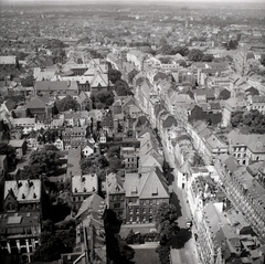 Germany, Köln, kilátás a Dómból Nyugat felé, a Burgmauer irányában., 1936, Lőrincze Judit, roof, Fortepan #44266