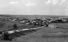 Szlovákia, Rimaszombat, látkép nyugat felől., 1939, Máté Zsuzsanna, kilátás, Fortepan #44893