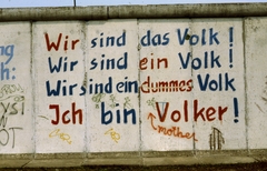 Germany, Berlin, 1990, Urbán Tamás, colorful, Berlin Wall, Fortepan #45304