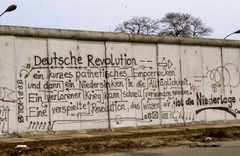 Germany, Berlin, 1990, Urbán Tamás, colorful, Berlin Wall, peace, symbol, Fortepan #45309