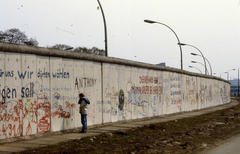 Germany, Berlin, 1990, Urbán Tamás, colorful, GDR, Berlin Wall, East-Berlin, Fortepan #45320