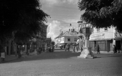 Magyarország, Veszprém, Szabadság tér., 1958, Krasznai Gyula, óra, Fortepan #45782