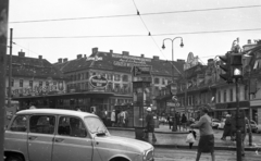 Ausztria, Graz, Jakominiplatz., 1972, Krasznai Gyula, Martini-márka, Fortepan #45854