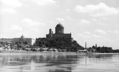 Magyarország, Esztergom, a Bazilika a Duna felől nézve., 1954, Krasznai Gyula, Bazilika, Fortepan #45888