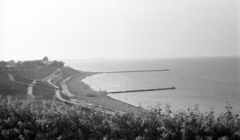 Románia, Eforie, (ekkor Vasile Roaită), Eforie Sud, strand., 1965, Krasznai Gyula, Fortepan #45917