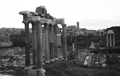 Olaszország, Róma, Forum Romanum, előtérben Saturnus temploma., 1971, Krasznai Gyula, antik kultúra, Fortepan #45994