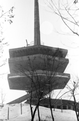 Hungary, Miskolc, Avasi kilátó., 1963, Mészáros Zoltán, TV tower, lookout, Miklós Hofer-design, György Vörös-design, Fortepan #46419