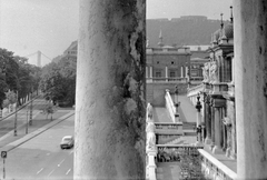 Hungary, Budapest I., Ybl Miklós tér, Várkert Bazár, Budai Ifjúsági Park., 1970, Fortepan, rails, Budapest, Fortepan #4654