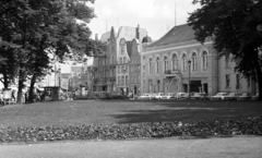 Germany, Rostock, Universitätsplatz a Kröpeliner Strasse felé nézve., 1970, Mészáros Zoltán, street view, GDR, lamp post, Fortepan #46710