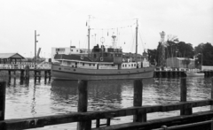 Germany, Warnemünde, Rostock, az Alter Strom kikötő., 1970, Mészáros Zoltán, ship, GDR, Rostock-ship, Fortepan #46714