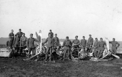 Lelőtt szovjet gyártmányú SB-2 típusú bombázó repülőgép., 1942, Csorba Dániel, közlekedés, keleti front, szovjet gyártmány, repülőgép, második világháború, járműroncs, Tupoljev-márka, Tupoljev SZB, Fortepan #46788