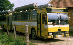 Románia,Erdély, Brassó-Botfalu menetrendszerinti járat autóbusza., 1986, Urbán Tamás, színes, autóbusz, román gyártmány, DAC-márka, Fortepan #47176