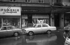 Ausztria, Bécs, Rotenturmstrasse 14. és 12., 1969, Nagy Gyula, utcakép, Volkswagen-márka, automobil, Volkswagen Bogár, Fortepan #50077