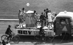 Magyarország, Népstadion, Budapest XIV., Színészek-Újságírók Rangadó (SZÚR)., 1969, Nagy Gyula, Budapest, Fortepan #50271