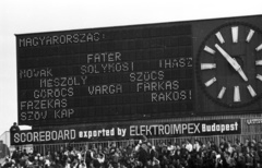 Magyarország, Népstadion, Budapest XIV., Magyarország - Szovjetunió EB mérkőzés 1968. május 4., 1968, Nagy Gyula, sport, labdarúgás, eredményjelző, Budapest, Fortepan #50356