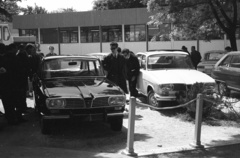 Magyarország, Városliget,Budapesti Nemzetközi Vásár, Budapest XIV., Renault személygépkocsik kiállítási területe., 1967, Nagy Gyula, Renault-márka, francia gyártmány, kiállítás, automobil, Renault 16, Budapest, Fortepan #50387