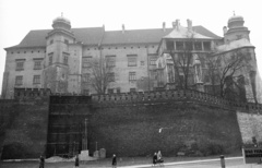 Lengyelország, Krakkó, Királyi Palota (Wawel)., 1962, Nagy Gyula, kastély, Fortepan #50504