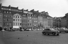 Lengyelország, Varsó, Óvárosi piactér (Rynek Starego Miasta)., 1965, Nagy Gyula, FSO Warszawa, Fortepan #50514