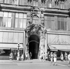 Magyarország, Budapest V., Kossuth Lajos utca 2., 1967, Fortepan, jelzőlámpa, Budapest, Fortepan #5057