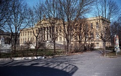 Hungary, Szeged, Móra Ferenc múzeum., 1963, Nagy Gyula, colorful, museum, Adolf Láng-design, Neoclassical architecture, Antal Steinhardt-design, Fortepan #50747