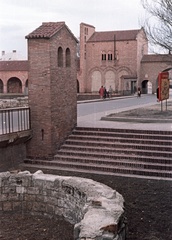 Hungary, Székesfehérvár, Romkert., 1963, Nagy Gyula, colorful, castle wall, Fortepan #50762