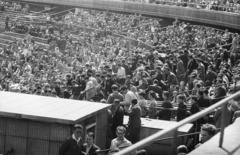 Magyarország, Népstadion, Budapest XIV., 1965, Nagy Gyula, közönség, stadion, Budapest, Fortepan #50839