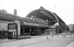 Németország, Berlin, Kelet-Berlin, az Alexanderplatz pályaudvar., 1962, Nagy Gyula, NDK, vasútállomás, Kelet-Berlin, Johann Eduard Jacobsthal-terv, Fortepan #50895