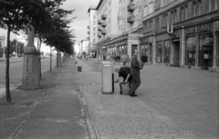 Németország, Berlin, Kelet-Berlin, Karl-Marx-Allee., 1962, Nagy Gyula, NDK, Kelet-Berlin, Fortepan #50923