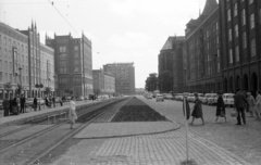 Németország, Rostock, Lange Strasse., 1962, Nagy Gyula, NDK, Fortepan #50959